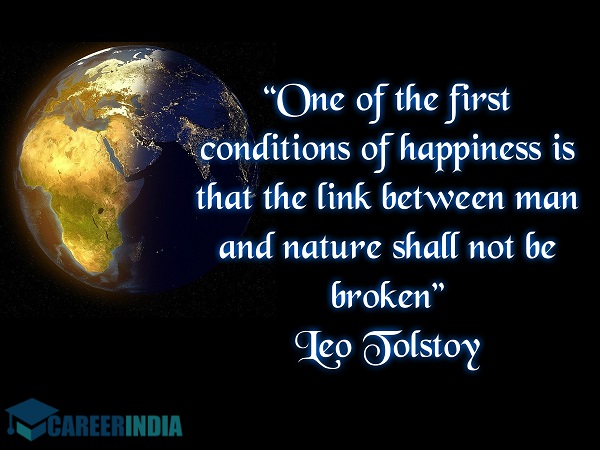 Environment Day Quote - Leo Tolstoy