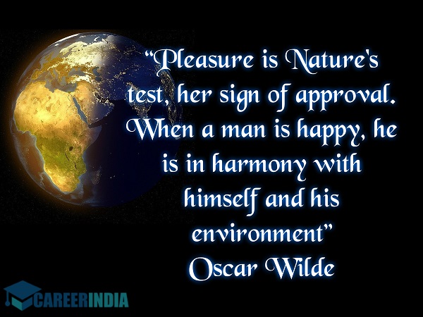 Environment Day Quote - Oscar Wilde