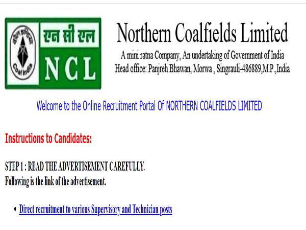 NCL Recruitment 2020: 512 Vacancies NCL Recruitment 2020: 512 Vacancies