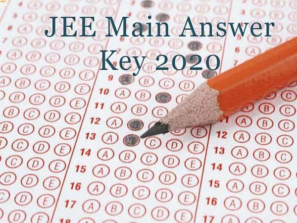 JEE Main Answer Key 2020: Check Ans Here JEE Main Answer Key 2020: Check Ans Here