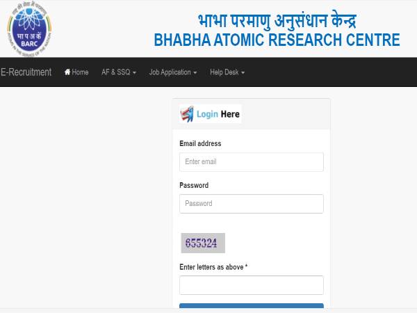 BARC Recruitment 2020: 156 Stipendiary Trainees BARC Recruitment 2020: 156 Stipendiary Trainees