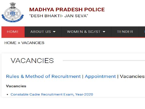 Mp Police Vacancy 2020 For 4000 Constable Posts Through Mp Police Constable Cadre Recruitment Mp Police Vacancy 2020 For 4000 Constable Posts Through Mp Police Constable Cadre Recruitment