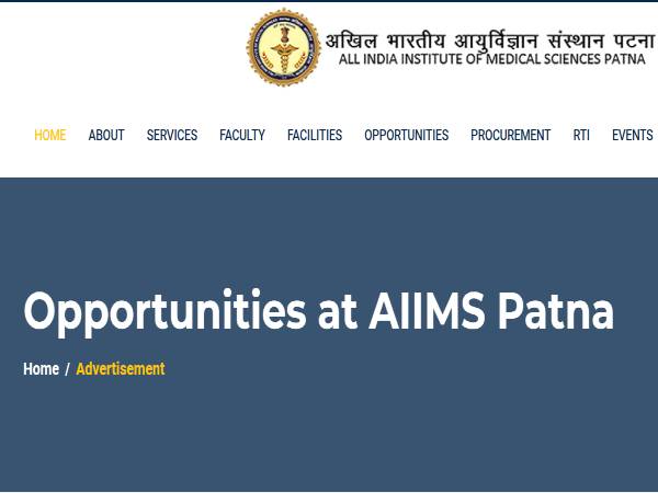 AIIMS Patna Recruitment 2021: 40 Junior Residents AIIMS Patna Recruitment 2021: 40 Junior Residents