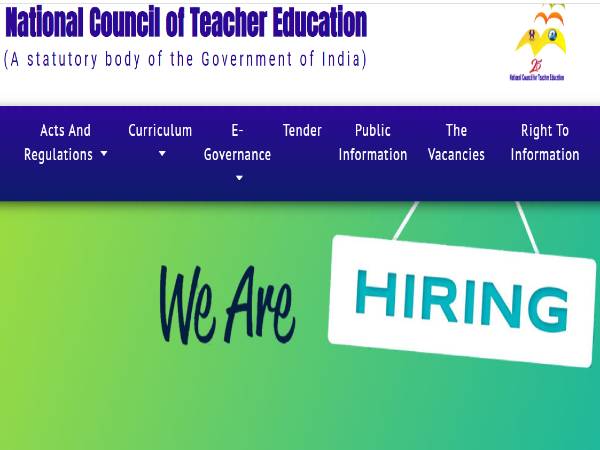 NCTE Recruitment 2021: Academic Consultant posts NCTE Recruitment 2021: Academic Consultant posts
