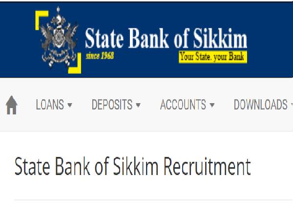 State Bank of Sikkim Recruitment 2021: Asst. Mgr. State Bank of Sikkim Recruitment 2021: Asst. Mgr.