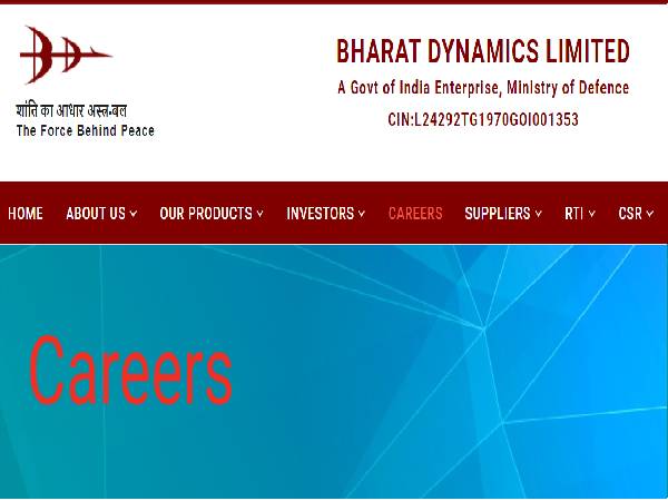 BDL Recruitment 2021: 46 Executive cadre posts BDL Recruitment 2021: 46 Executive cadre posts