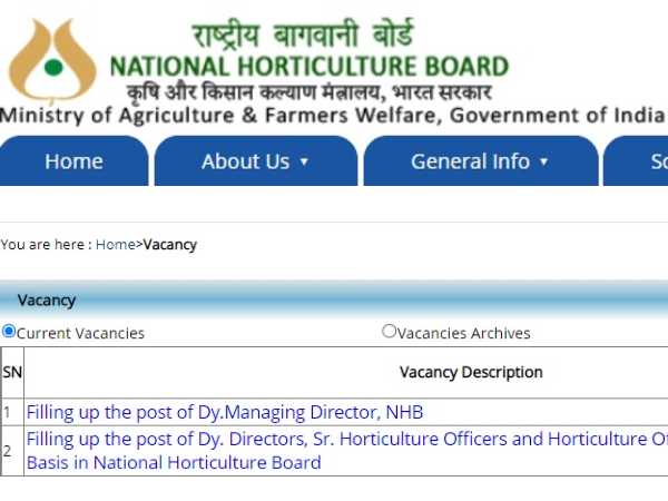 NHB Recruitment 2021 For Various Posts NHB Recruitment 2021 For Various Posts