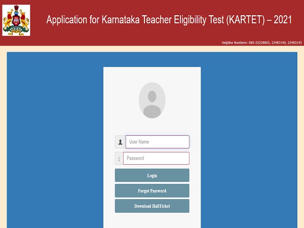 Karnataka TET Hall Ticket 2021 Released Karnataka TET Hall Ticket 2021 Released
