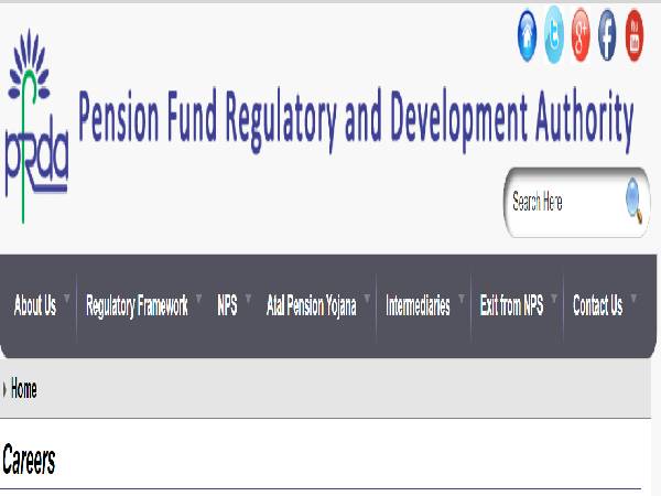 PFRDA Recruitment 2021: Officer Grade ‘A’ posts PFRDA Recruitment 2021: Officer Grade ‘A’ posts