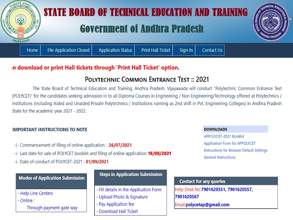 AP POLYCET Results 2021 Details AP POLYCET Results 2021 Details