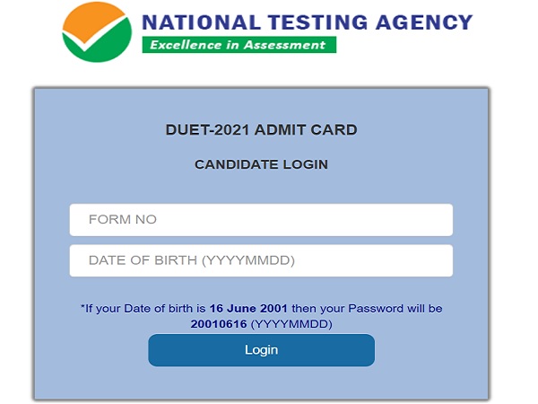 Delhi University Admit Card 2021 Released Delhi University Admit Card 2021 Released