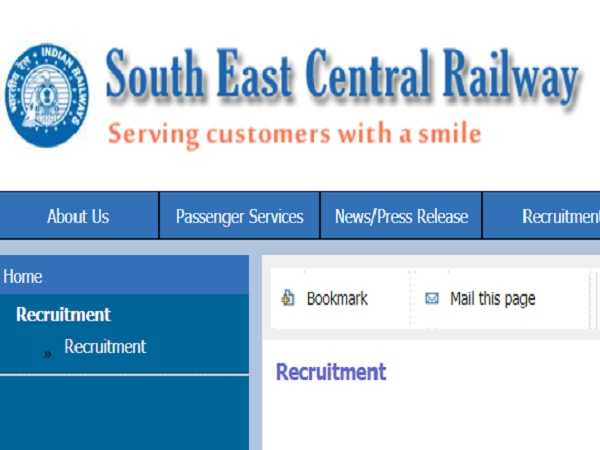SECR Recruitment 2021 For 339 Apprentice Posts SECR Recruitment 2021 For 339 Apprentice Posts