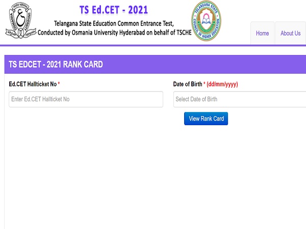 TS EdCET Results 2021 Declared TS EdCET Results 2021 Declared