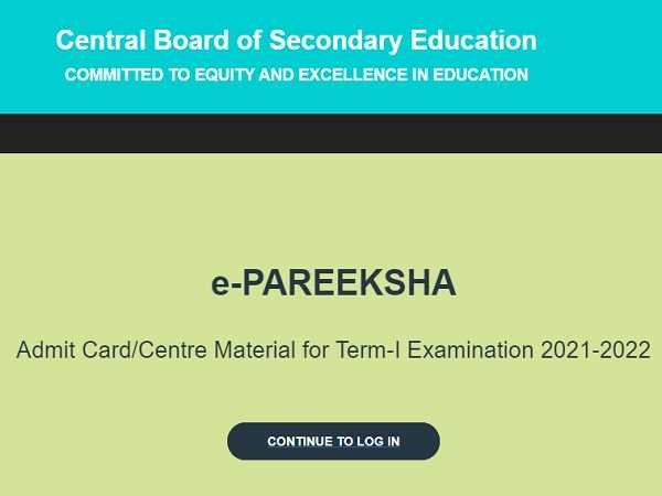 CBSE Class 10, 12 Term 1 Admit Card 2021 Released