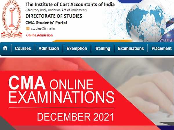 ICMAI CMA Admit Card 2021 Released ICMAI CMA Admit Card 2021 Released