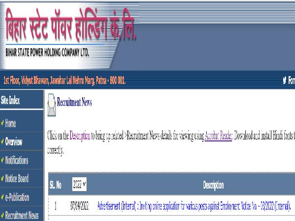 BSPHCL Recruitment 2022: 185 Vacancies BSPHCL Recruitment 2022: 185 Vacancies