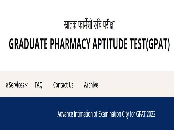 NTA GPAT 2022 Admit Card to be out soon NTA GPAT 2022 Admit Card to be out soon