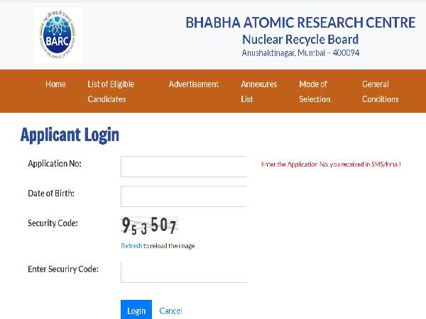 BARC ST Admit Card 2022 released BARC ST Admit Card 2022 released