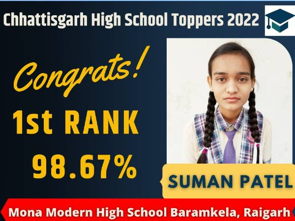 CGBSE Class 10th Result Declared CGBSE Class 10th Result Declared