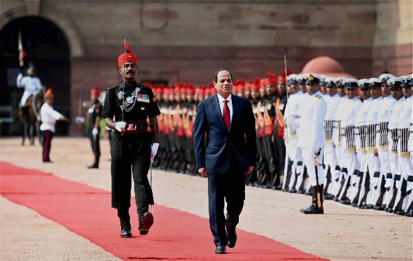 Abdel Fattah el-Sisi to Visit India on 26th Jan, Abdel Fattah el-Sisi to Visit India on 26th Jan,